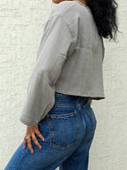 Detox Grey - Classic Crop Shrug