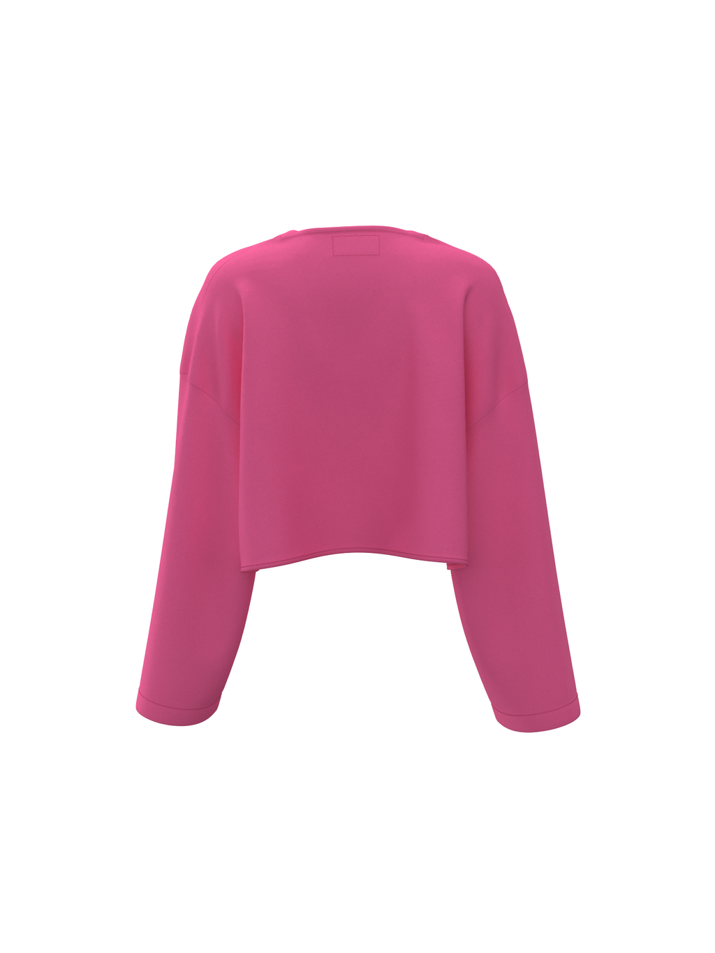 Classic Cropped Shrug – Rani Pink