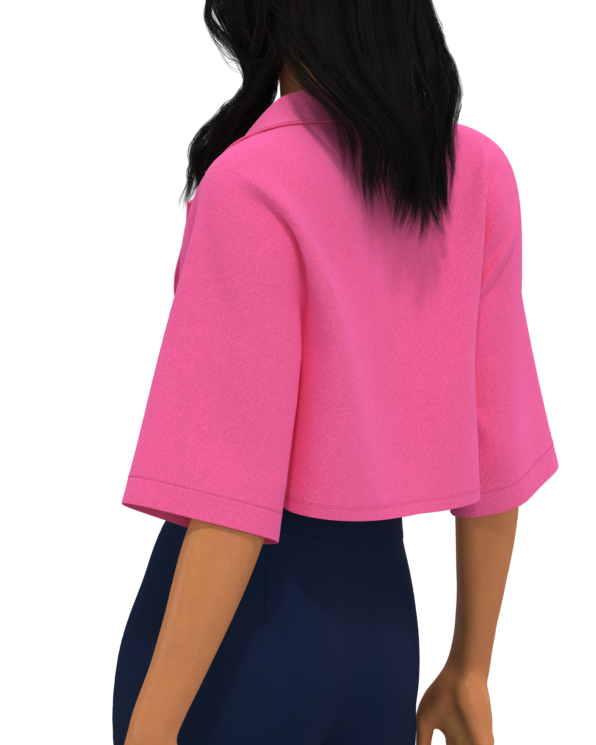 Signature- Cropped Layer - Rani Pink