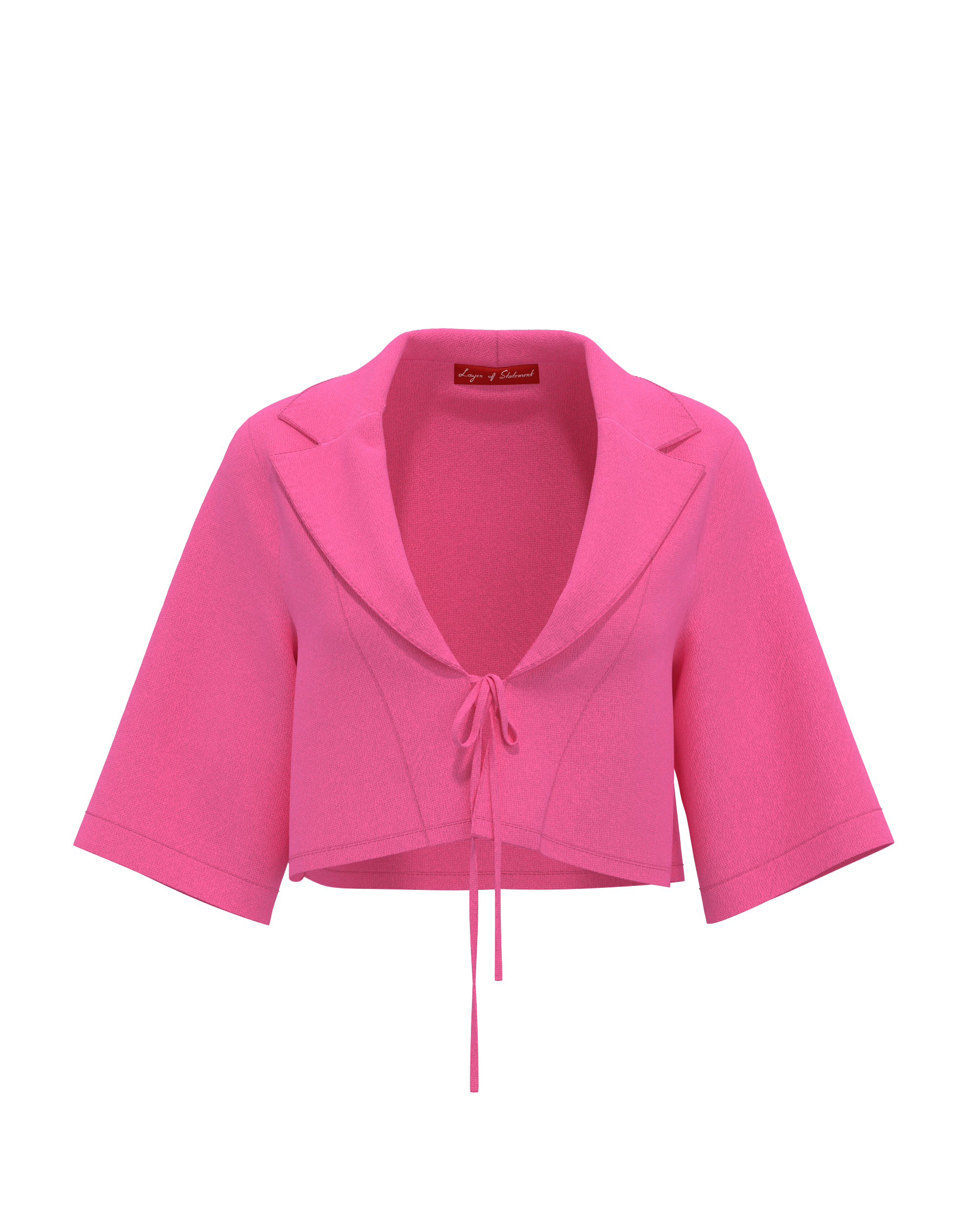 Signature- Cropped Layer - Rani Pink
