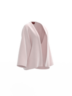 Classic Mid-Length Shrug – Soft Pink
