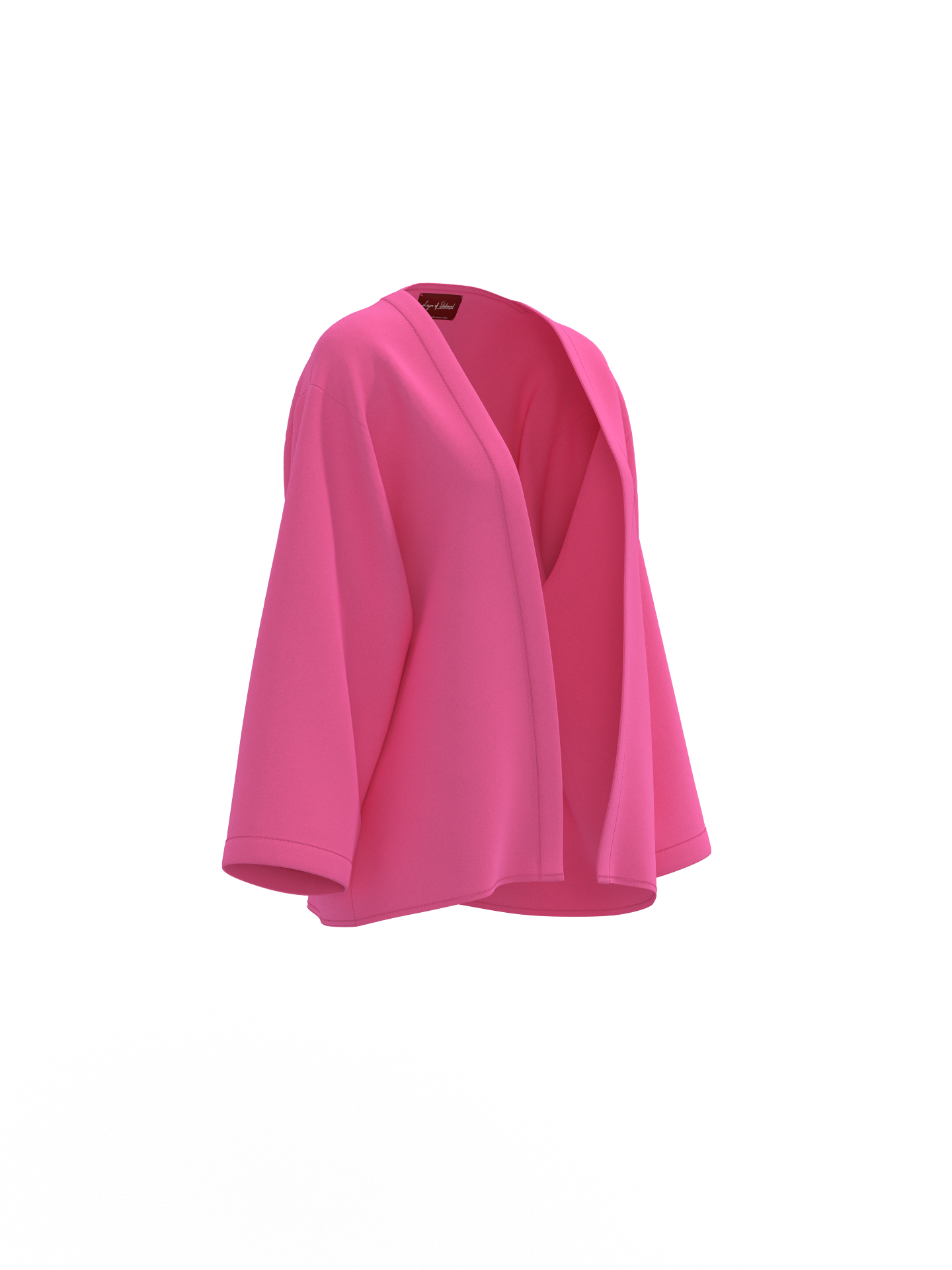 Classic Mid-Length Shrug – Rani Pink