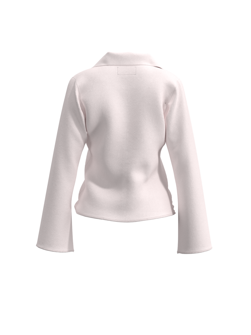 Collared Shirt Layer - Soft Pink