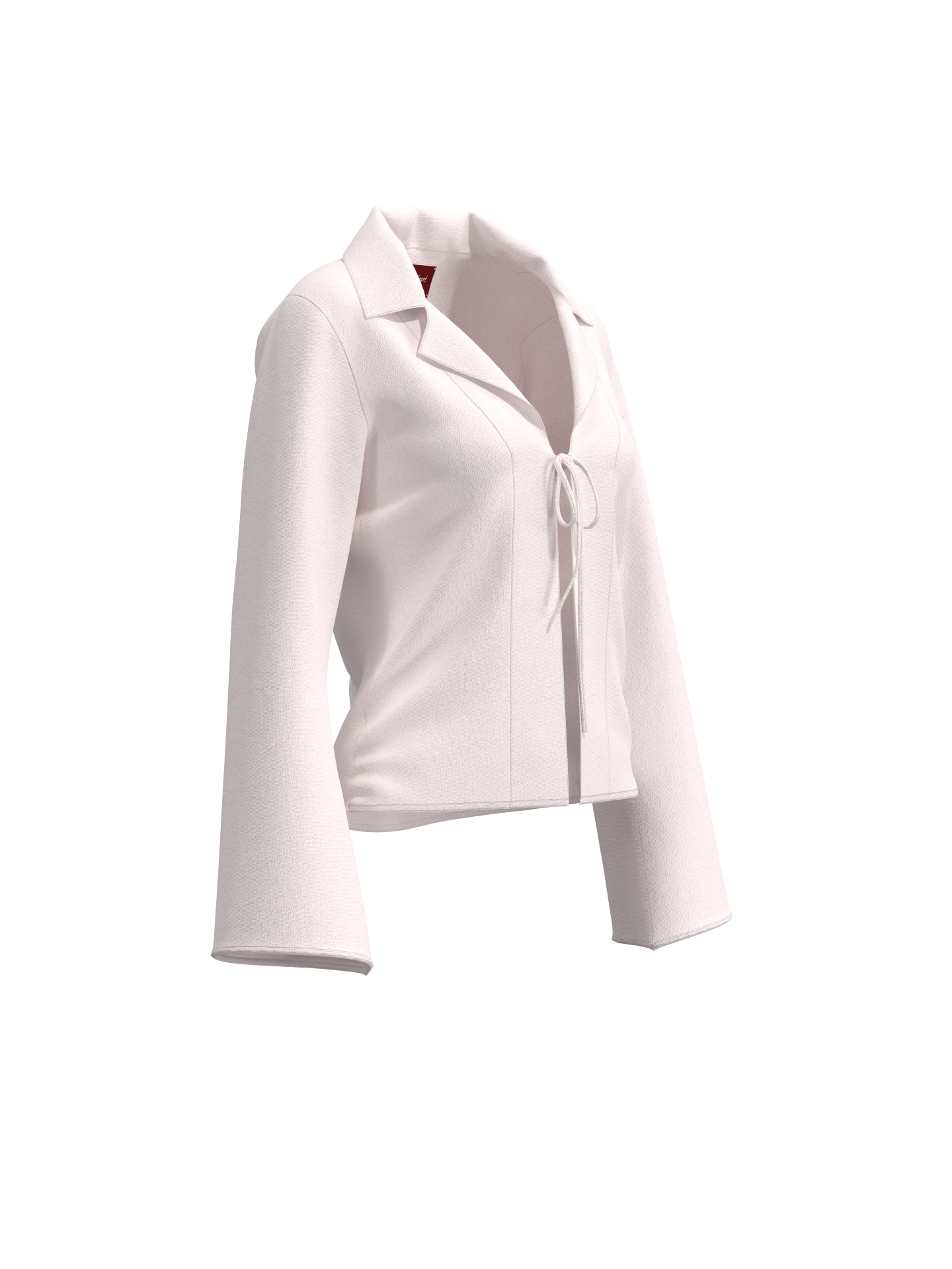 Collared Shirt Layer - Soft Pink