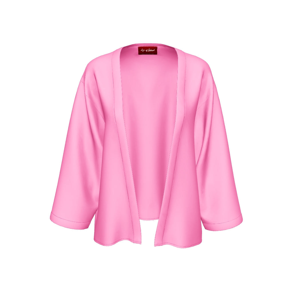 Classic Mid-Length Shrug – Rani Pink