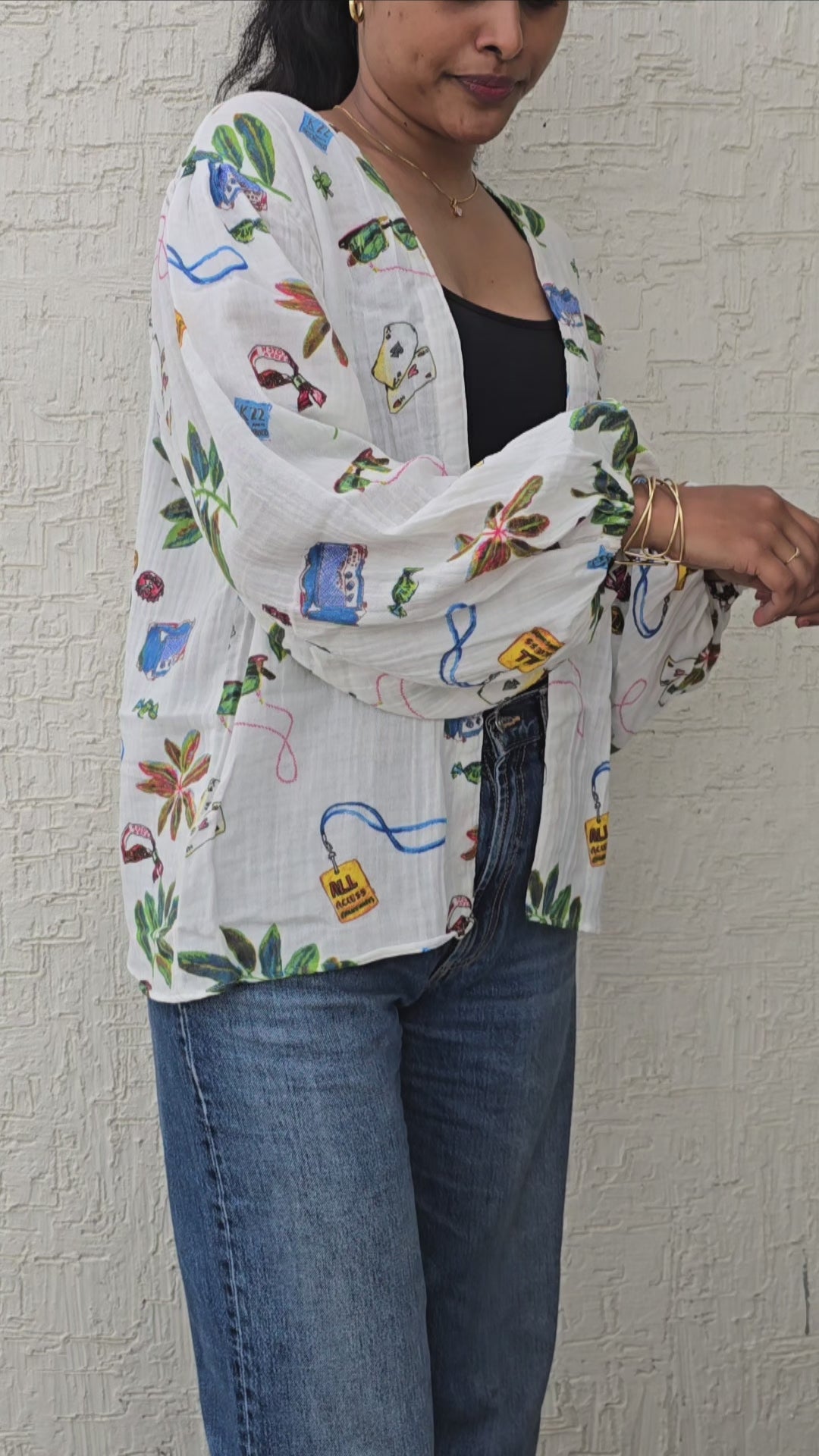 Travel Buddy - Classic Mid-Length Shrug